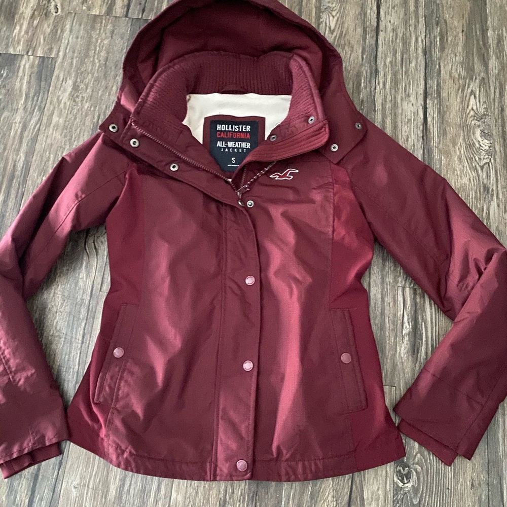 Hollister All weather Jacket size small